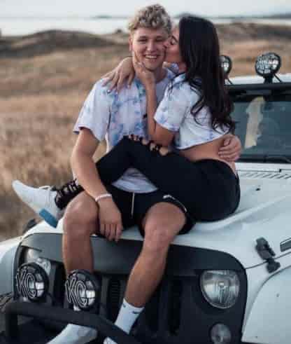 Drew Dirksen girlfriend, Brittany Hertz